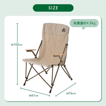 注文コード:82364226 Tradcanvas ダイニングマスターチェア - ロゴス