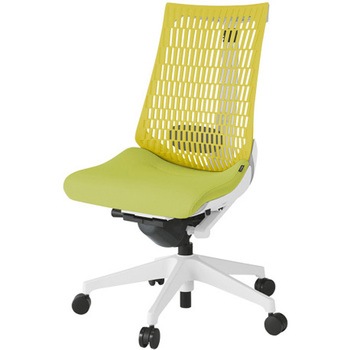 注文コード:82376064 アクトチェア エラストマーバック 肘なし ランバーサポート付 樹脂脚 SC張地 ウレタンキャスター<配送時組立サービス付> イトーキ