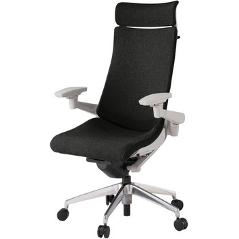 注文コード:82394849 アクトチェア エクストラハイバック 可動肘 ハンガー ランバーサポート付 アルミミラー脚 クロスSA ウレタンキャスター<配送時組立サービス付> イトーキ