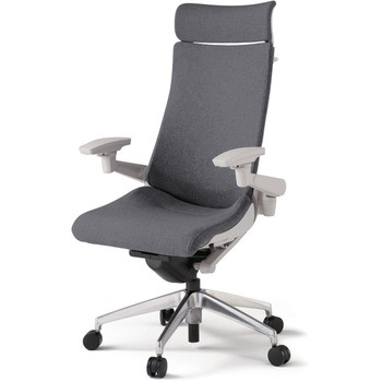 注文コード:82394858 アクトチェア エクストラハイバック 可動肘 ハンガー ランバーサポート付 アルミミラー脚 クロスSA ウレタンキャスター<配送時組立サービス付> イトーキ