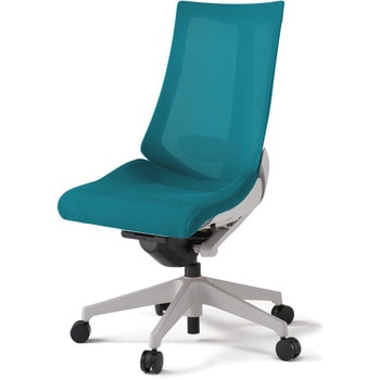 注文コード:82431398 アクトチェア 肘なし ランバーサポート付 樹脂脚 メッシュJV ウレタンキャスター<配送時組立サービス付> イトーキ