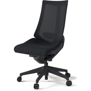 注文コード:82431590 アクトチェア 肘なし ランバーサポート付 樹脂脚 メッシュJV ウレタンキャスター<配送時組立サービス付> イトーキ