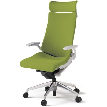 注文コード:82435056 アクトチェア エクストラハイバック 固定肘 ハンガー ランバーサポートなし アルミミラー脚 クロスPS ウレタンキャスター<配送時組立サービス付> イトーキ