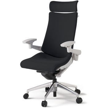 注文コード:82440464 アクトチェア エクストラハイバック 可動肘 ハンガー ランバーサポート付 アルミミラー脚 クロスPS ナイロンキャスター<配送時組立サービス付> イトーキ