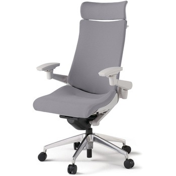 注文コード:82440489 アクトチェア エクストラハイバック 可動肘 ハンガー ランバーサポート付 アルミミラー脚 クロスPS ナイロンキャスター<配送時組立サービス付> イトーキ