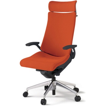 注文コード:82441977 アクトチェア エクストラハイバック 固定肘 ハンガー ランバーサポート付 アルミミラー脚 クロスPS ナイロンキャスター<配送時組立サービス付> イトーキ