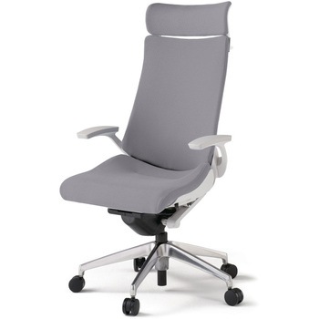 注文コード:82442169 アクトチェア エクストラハイバック 固定肘 ハンガー ランバーサポート付 アルミミラー脚 クロスPS ナイロンキャスター<配送時組立サービス付> イトーキ