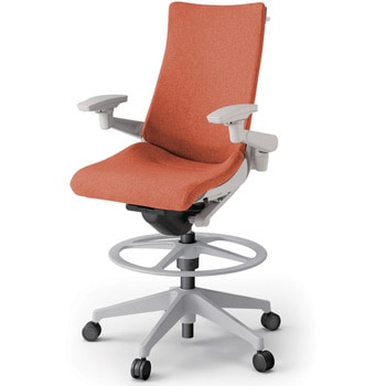 注文コード:82462085 アクトチェア ハイポジションタイプ 可動肘 ハンガー ランバーサポートなし 樹脂脚 クロスSA<配送時組立サービス付> イトーキ