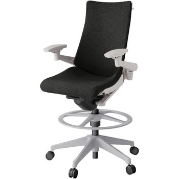 注文コード:82462110 アクトチェア ハイポジションタイプ 可動肘 ハンガー ランバーサポートなし 樹脂脚 クロスSA<配送時組立サービス付> イトーキ