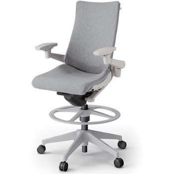 注文コード:82462128 アクトチェア ハイポジションタイプ 可動肘 ハンガー ランバーサポートなし 樹脂脚 クロスSA<配送時組立サービス付> イトーキ