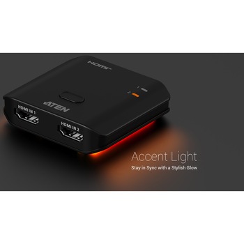 注文コード:82469610 2入力HDMIスイッチャー(8K対応) - ATEN