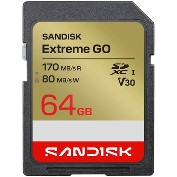 注文コード:82475219 Extreme GO SDカード UHS1(U3)Class10 - SanDisk(サンディスク)