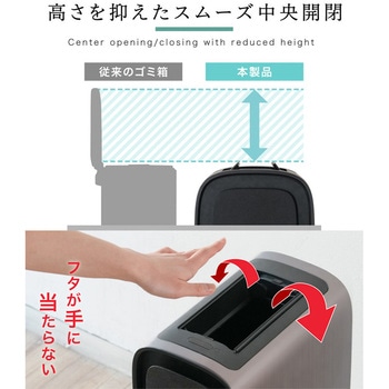 注文コード:82528620 センサー式自動開閉脚付きコンパクトダストボックス - TAIGASHOJI(大河商事)
