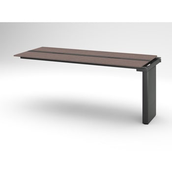 注文コード:82555045 ハイライン ベンチテーブル 天板カラーT 両面タイプ 連増セット W2400×D1000<配送時組立サービス付> イトーキ