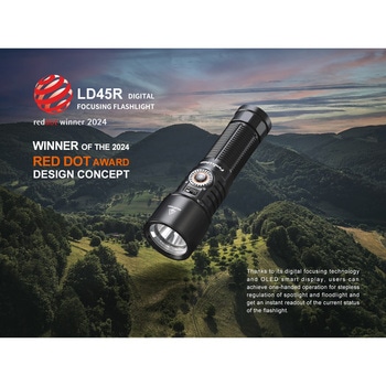注文コード:82583667 充電式LEDライト ”LD45R”(液晶ディスプレイタイプ) - FENIX(フェニックス)