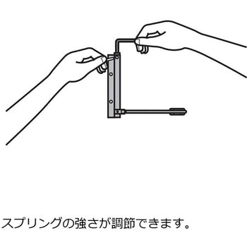 注文コード:82611527 スプリングドアクローザー5613型 - LAMP(スガツネ工業)