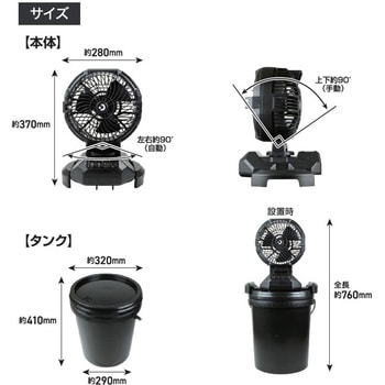 注文コード:82612166 充電式ミストファン - DAISHIN(大進)