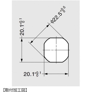 注文コード:82619979 クオーターターン100-90型 - LAMP(スガツネ工業)