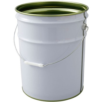 ペール缶(20L・ホワイト) スイデン
