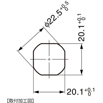 注文コード:82629307 ステンレス鋼製L型ハイジェニックハンドル100-9416 - LAMP(スガツネ工業)