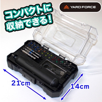 注文コード:82630908 27ビット電動ドライバー - YARD FORCE