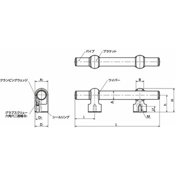 注文コード:82717236,82720447,82724130 鍋屋バイテック会社 チューブラ取っ手 ハイジェニックデザイン - NBK(鍋屋バイテック会社)