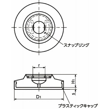 注文コード:82720727,82723475,82727569,82728330,82728847 鍋屋バイテック会社 スラストパッド - NBK(鍋屋バイテック会社)