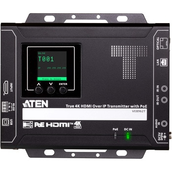 注文コード:82713386 HDMI over IP トランスミッター(4K60p&PoE対応) - ATEN
