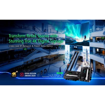 注文コード:82713386 HDMI over IP トランスミッター(4K60p&PoE対応) - ATEN