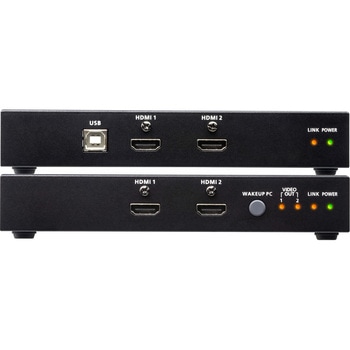 注文コード:82713465 USB HDMI Cat 6 KVMエクステンダー(デュアルディスプレイ&HDBaseT(TM) 2.0対応) - ATEN