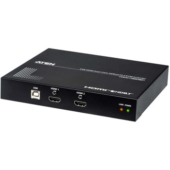 注文コード:82713465 USB HDMI Cat 6 KVMエクステンダー(デュアルディスプレイ&HDBaseT(TM) 2.0対応) - ATEN