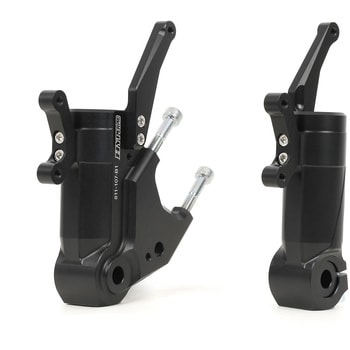 注文コード:82714330 フォークフットKIT(GALESPEEDフロント2Pラジアルキャリパ60mmピッチ用)BLK - HYPERPRO(ハイパープロ)