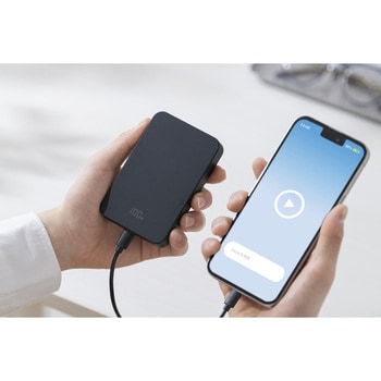 注文コード:82730527 薄型モバイルバッテリー 10,000mAh - アイリスオーヤマ