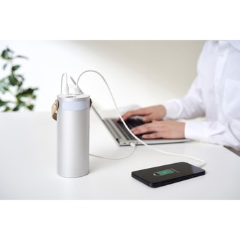 注文コード:82730536 バッテリーステーション ボトル型充電器 リン酸鉄リチウムイオン電池 - アイリスオーヤマ