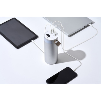 注文コード:82730536 バッテリーステーション ボトル型充電器 リン酸鉄リチウムイオン電池 - アイリスオーヤマ