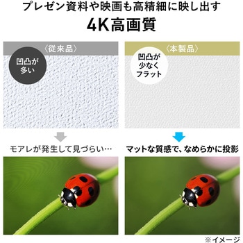 注文コード:82734097 プロジェクタースクリーン 卓上 - サンワダイレクト