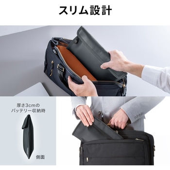注文コード:82734228 難燃ポーチ モバイルバッテリー用 - サンワサプライ