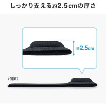 注文コード:82734420 マウスパッド 低反発リストレスト付き 抗菌 - サンワサプライ