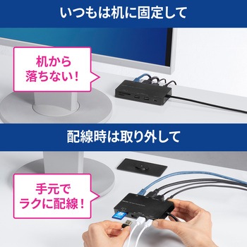 注文コード:82734465 ドッキングステーション USB TypeC - サンワサプライ