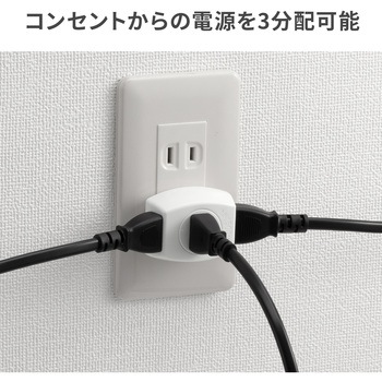 注文コード:82773017 トリプルタップ 消火シート付き - サンワサプライ