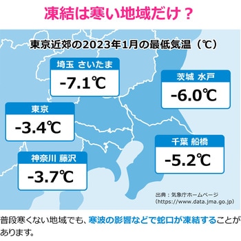 注文コード:82826059 凍結防止上部 自動吐水 寒波対策 屋外 電気不要 DIY 庭 寒冷地 蛇口 水栓 おしゃれ インダストリアル - GAONA(ガオナ)