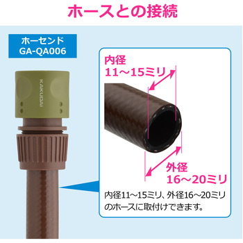 注文コード:82826269 ガーデン水栓 庭 おしゃれ 二口蛇口 多用途 ホース マットブラック モダン DIY - GAONA(ガオナ)