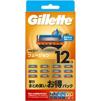 フュージョンパワー替刃12B Gillette(ジレット)