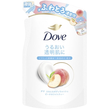 注文コード:82828981 ダヴ ふわとろボディウォッシュ ピーチホワイトティー 本体 詰め替え 各種 - ダヴ