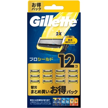 プロシールド替刃12B Gillette(ジレット)