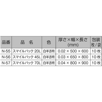 スマイルパック脱臭ごみ袋 オークラ