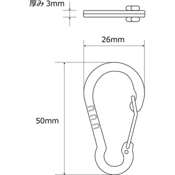 注文コード:82886067 ツートンCキーリング - 三友