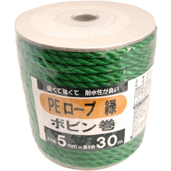 PE緑ボビン巻 三友