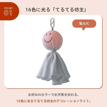 注文コード:82920026 てるてるランタン - ロゴス