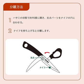 注文コード:82920096 シザーナイフ - ロゴス